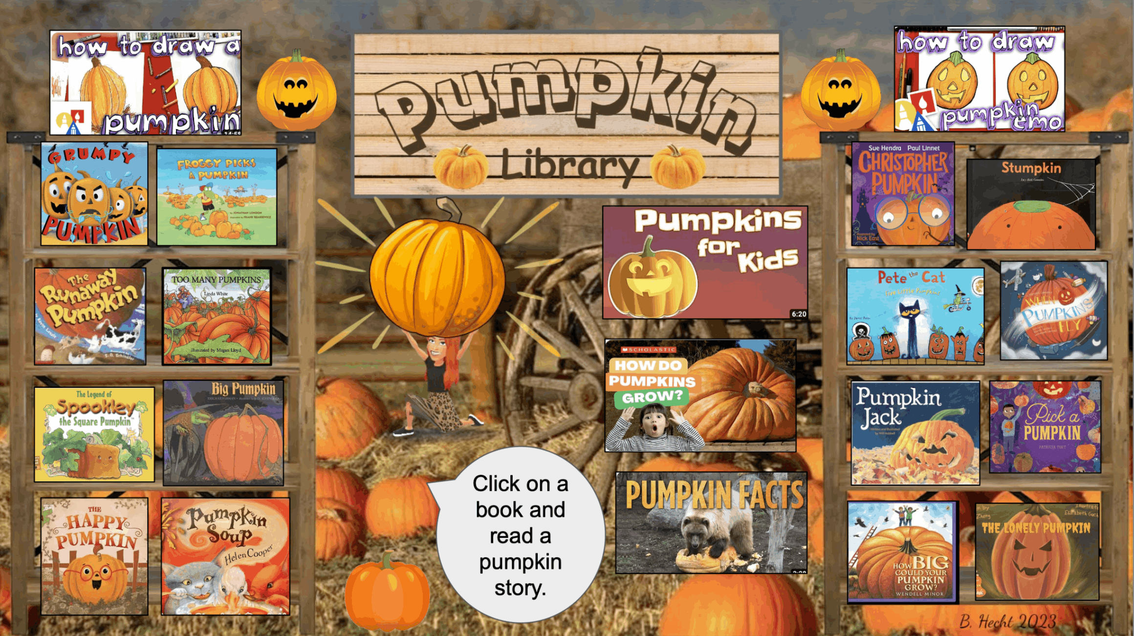 Pumpkin Book Room